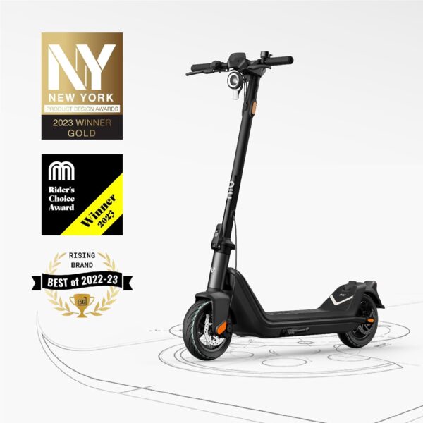 NIU Electric Scooter for Adults - K3MAX K3PRO E-Scooter, High Performance Folding E Scooter, 700-900W Max Power, 31-40 Miles,20-23.6 MPH,UL Certified - Image 5