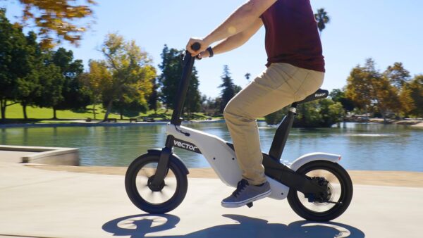 Razor Vector Electric Mini-Bike with a Futuristic Design, Up to 18 MPH, Up to 13.5 Miles Range, 14” air-Filled Street Tires, Powerful 350 watt, 36-Volt Drive System - Image 4