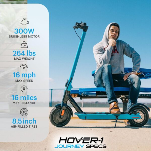 Hover-1 Journey Electric Scooter 14MPH, 16 Mile Range - Image 4