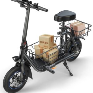 Powerful Electric Scooter with Seat for Adults