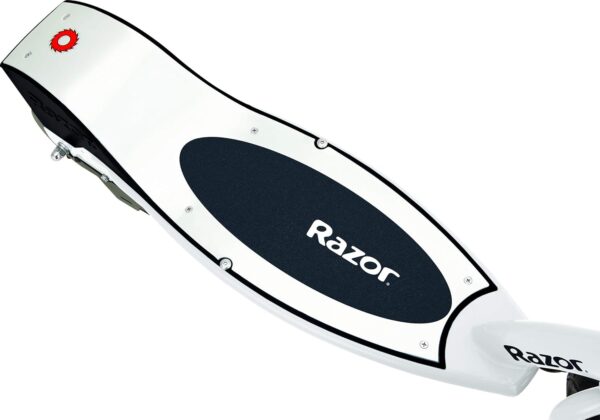 Razor E200S Electric Scooter Seated – Speedy 12 mph (19 kmh), Easy Switch Riding, Up to 40 Minutes Run Time, Ages 13+ - Image 6